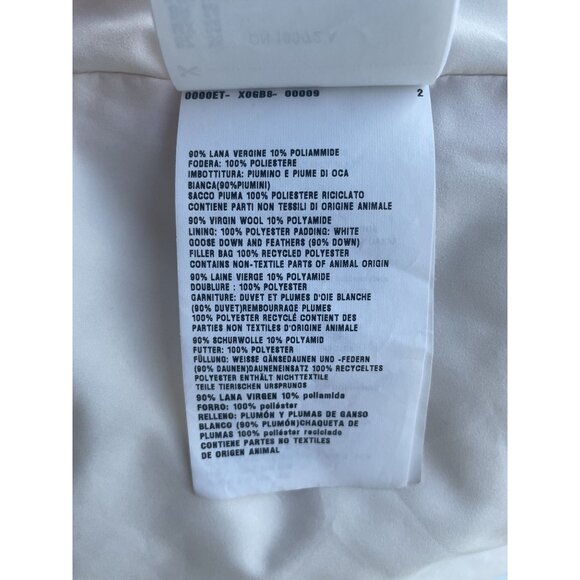 Miu Miu Pink & White Plaid Wool Button-Up Shirt Jacket Womens - Picture 12 of 13